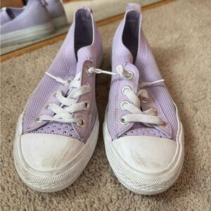 Jasmine Lilac Canvas Sneakers